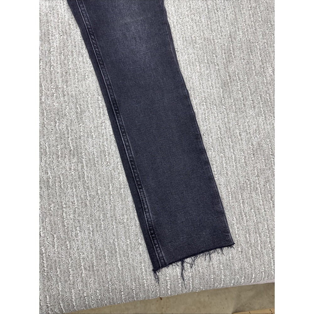 Gap Vintage Slim Sky High Jeans Zero Regular Inseam 25 Color Black #297 - Picture 4 of 16